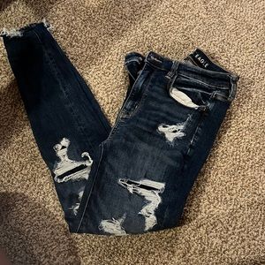 American Eagle super high rise Jegging